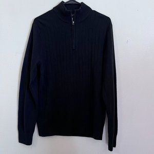 Dockers Collard Sweater Black, size M